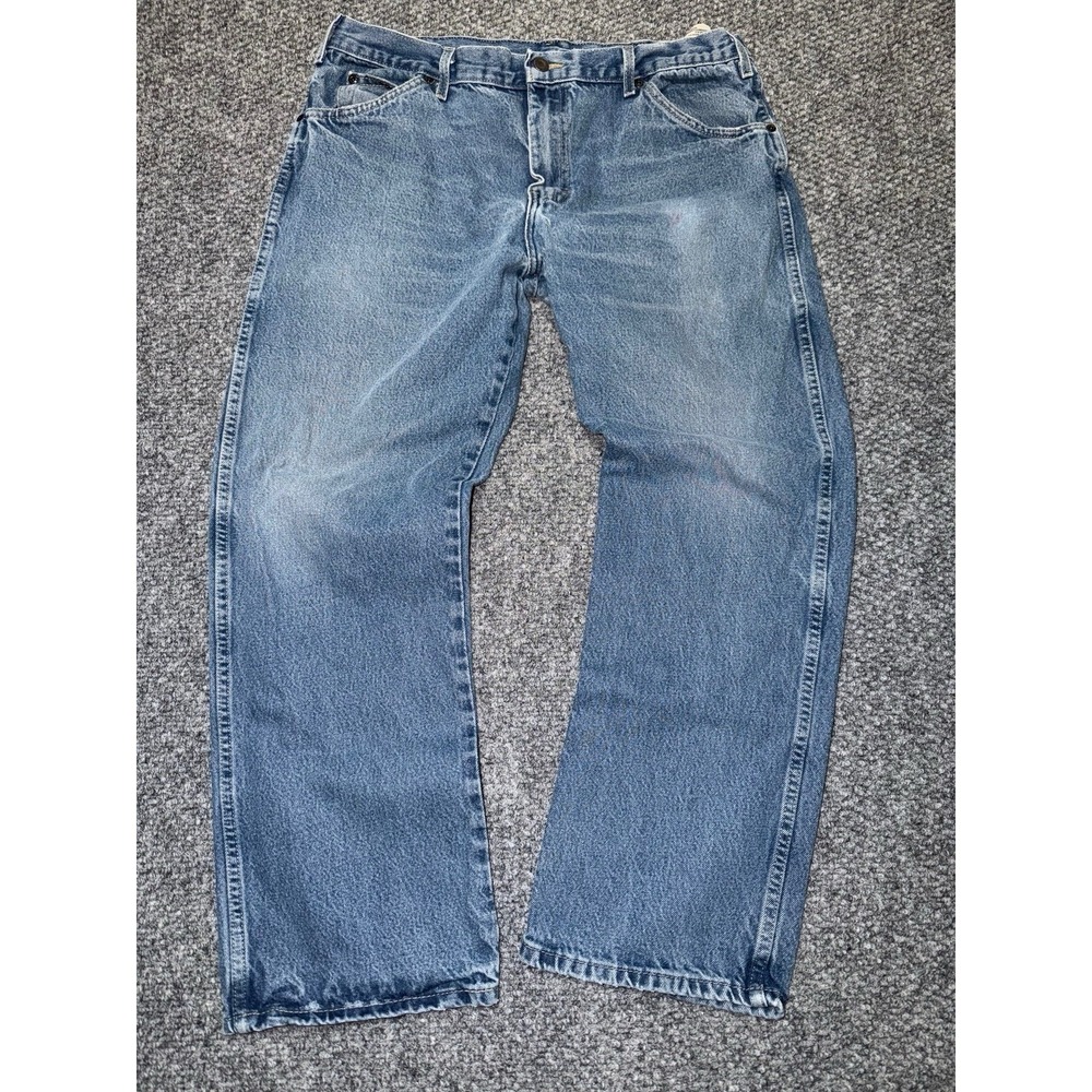 Genuine Dickies Relaxed Fit Carpenter‎ Jeans 36x30 Blue Denim